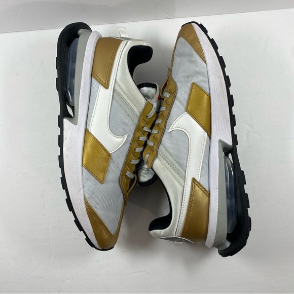 Nike Air Max Pre-Day SE Women's Shoes DJ6210 001 Platinum/White/ Gold - Picture 9 of 12